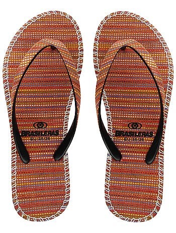 Chanclas de playa de mujer Brasileras con suela de goma