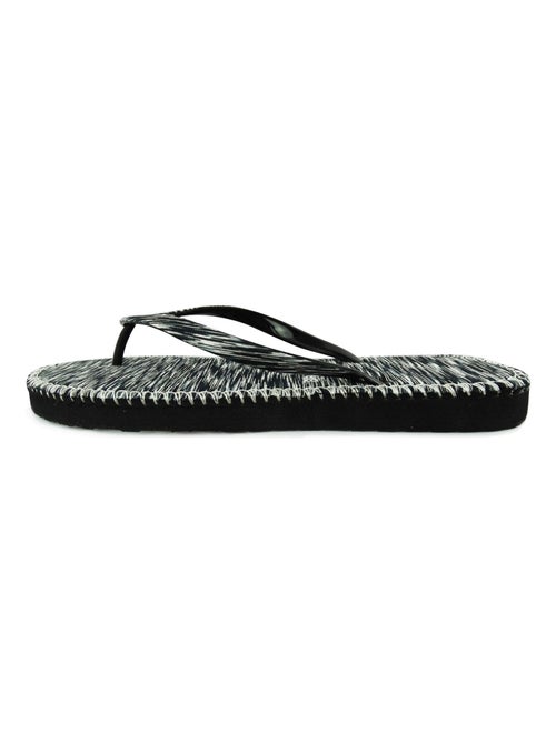 Chanclas de playa de mujer Brasileras con suela de goma - Kiabi