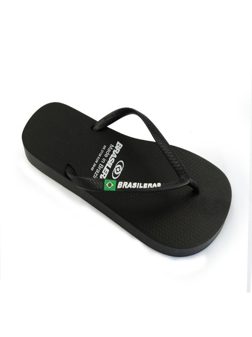 Chanclas de playa de mujer Brasileras con suela de goma - Kiabi