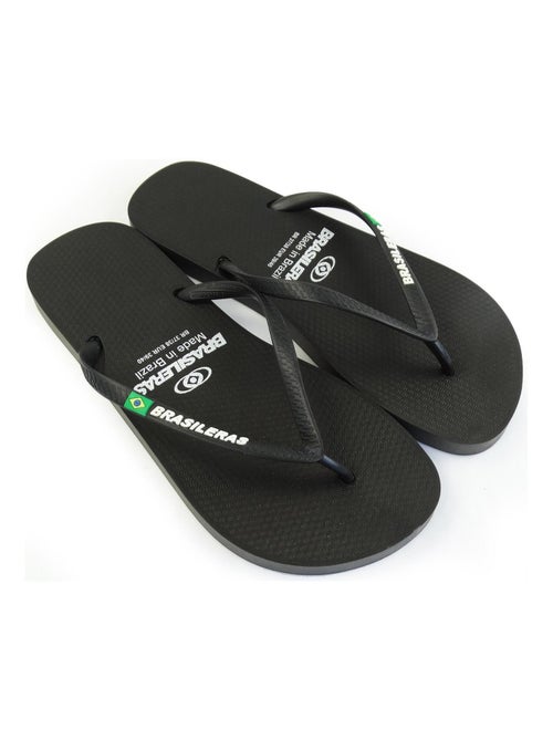Chanclas de playa de mujer Brasileras con suela de goma - Kiabi