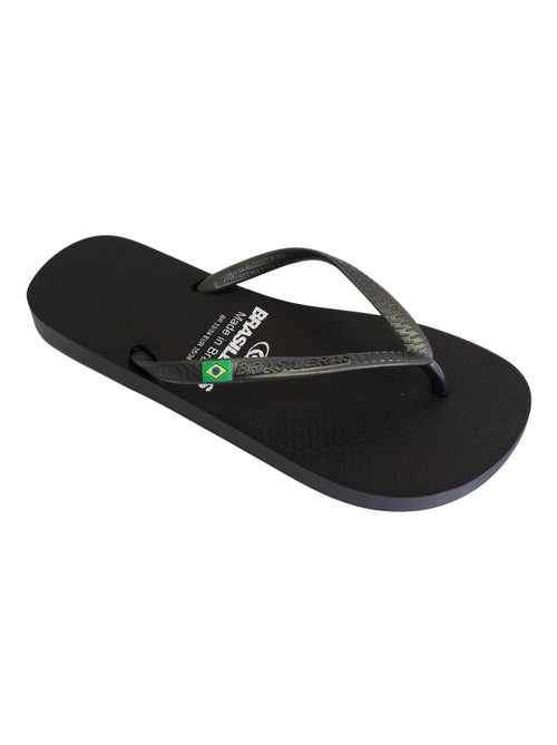 Chanclas de playa de mujer Brasileras con suela de goma - Kiabi