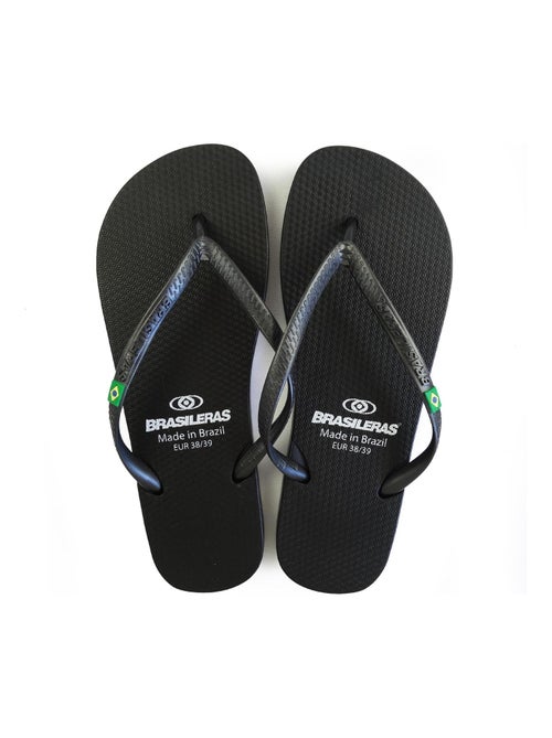 Chanclas de playa de mujer Brasileras con suela de goma - Kiabi