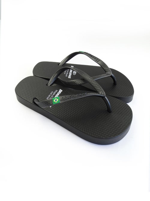 Chanclas de playa de mujer Brasileras con suela de goma - Kiabi