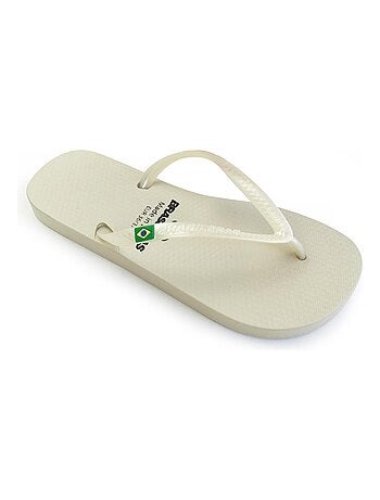 Chanclas de playa de mujer Brasileras con suela de goma