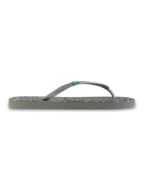 Chanclas de playa de mujer Brasileras con suela de goma - Kiabi
