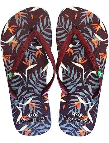 Chanclas de playa de mujer Brasileras con suela de goma