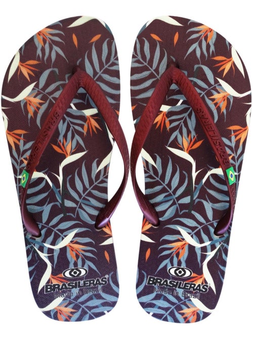 Chanclas de playa de mujer Brasileras con suela de goma - Kiabi