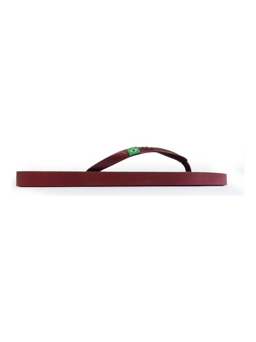 Chanclas de playa de mujer Brasileras con suela de goma - Kiabi