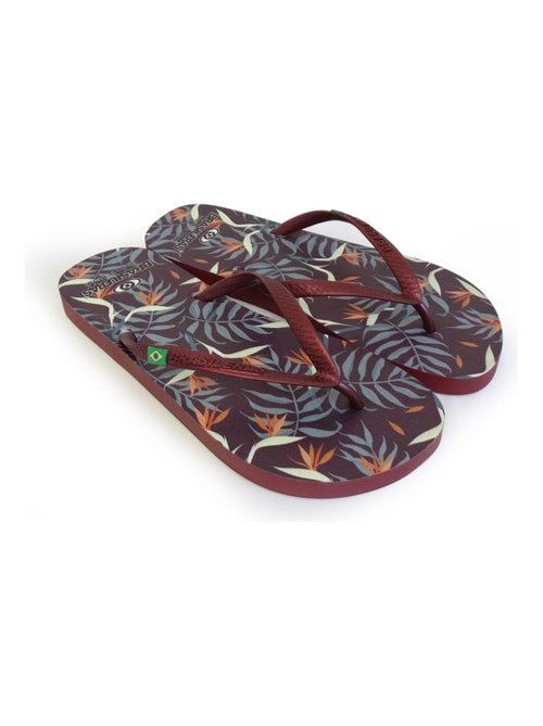 Chanclas de playa de mujer Brasileras con suela de goma - Kiabi