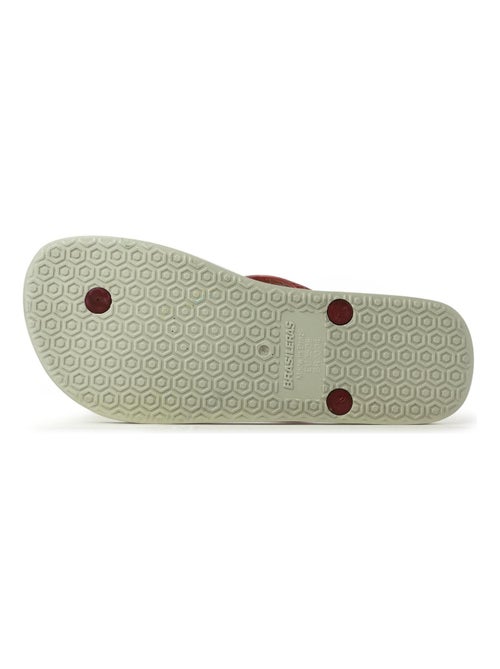 Chanclas de playa de mujer Brasileras con suela de goma - Kiabi