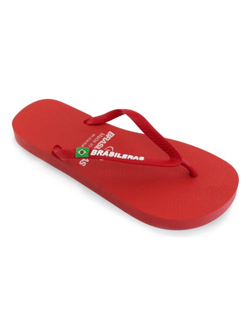 Chanclas de playa de mujer Brasileras con suela de goma - Kiabi