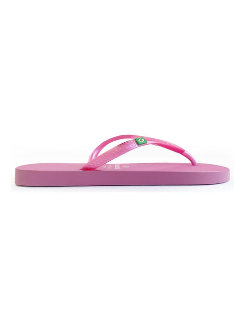Chanclas de playa de mujer Brasileras con suela de goma - Kiabi