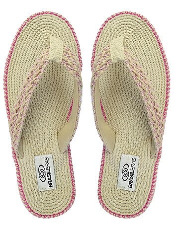 Chanclas de playa de mujer Brasileras con suela de goma