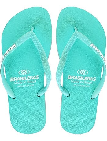 Chanclas de playa de mujer Brasileras con suela de goma