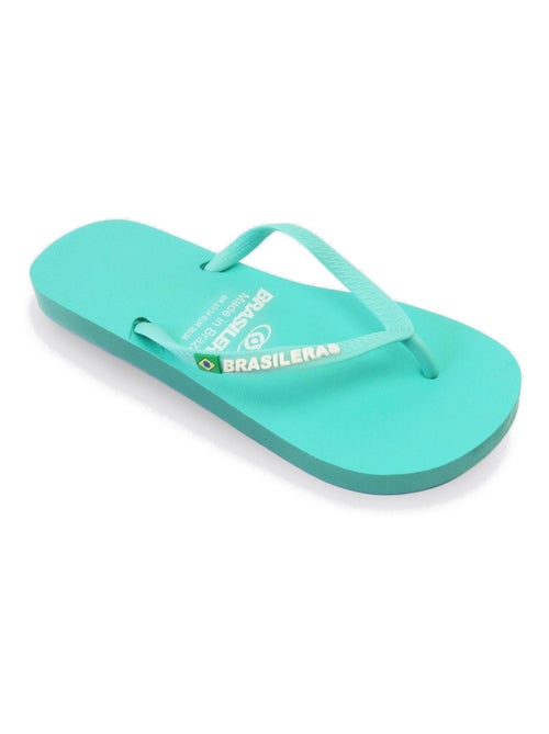 Chanclas de playa de mujer Brasileras con suela de goma - Kiabi