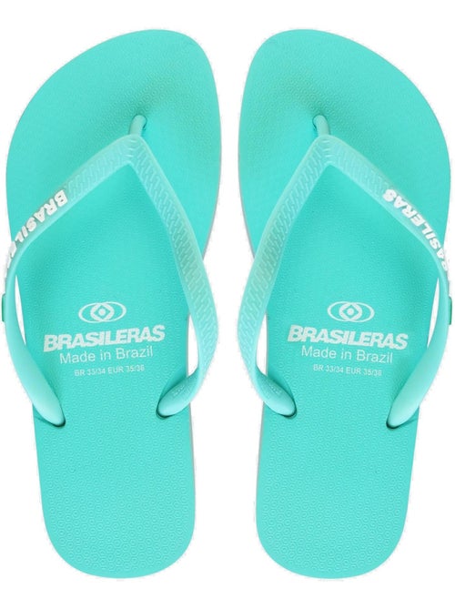 Chanclas de playa de mujer Brasileras con suela de goma - Kiabi
