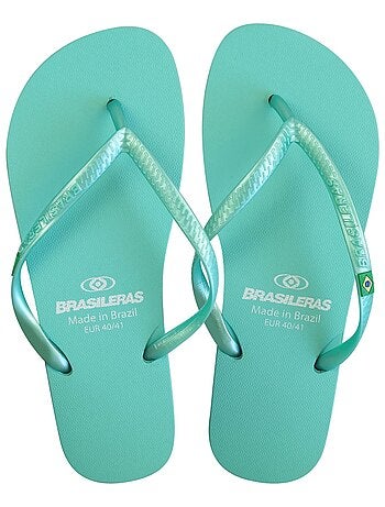 Chanclas de playa de mujer Brasileras con suela de goma