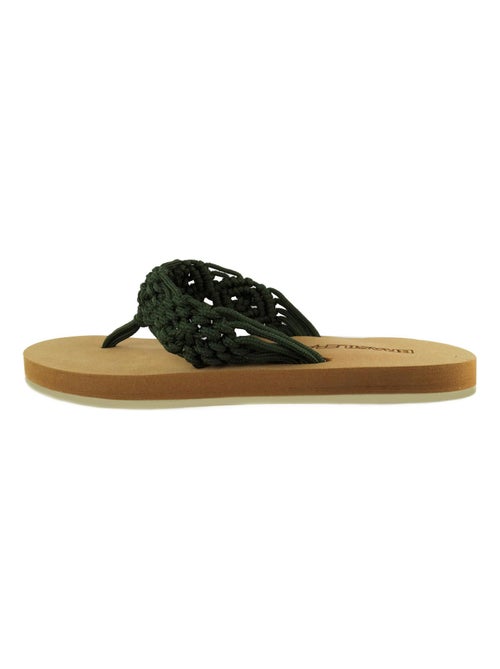 Chanclas de playa de mujer Brasileras con suela de goma - Kiabi