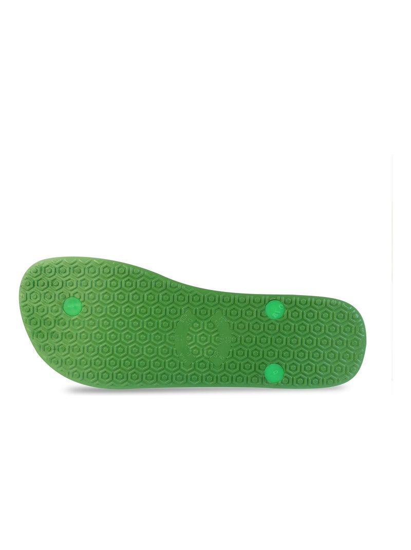 Chanclas de playa de mujer Brasileras con suela de goma Verde - Kiabi