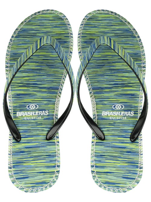 Chanclas de playa de mujer Brasileras con suela de goma - Kiabi