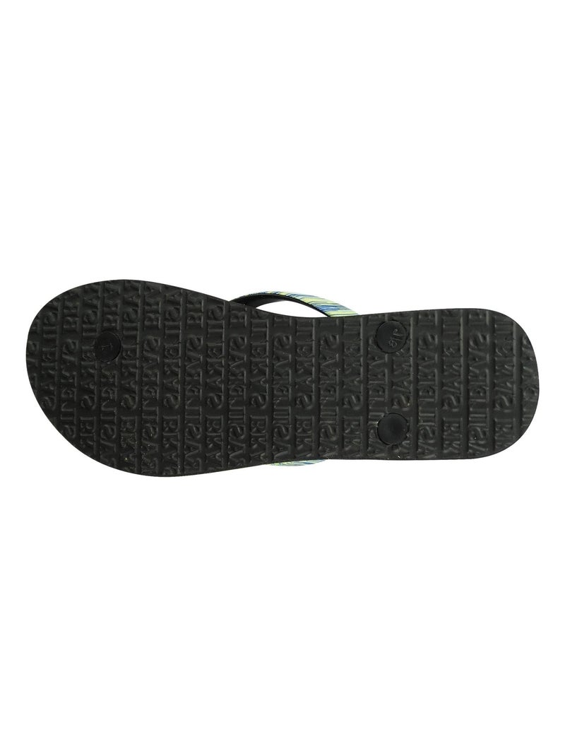 Chanclas de playa de mujer Brasileras con suela de goma Verde - Kiabi