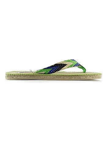 Chanclas de playa de mujer Brasileras con suela de goma