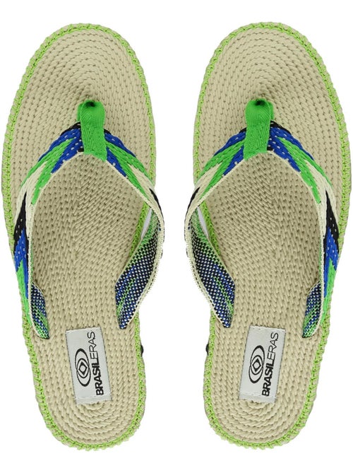 Chanclas de playa de mujer Brasileras con suela de goma - Kiabi
