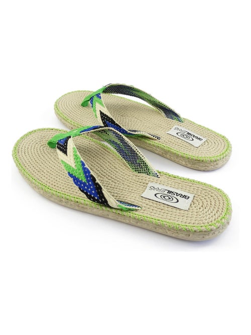 Chanclas de playa de mujer Brasileras con suela de goma - Kiabi