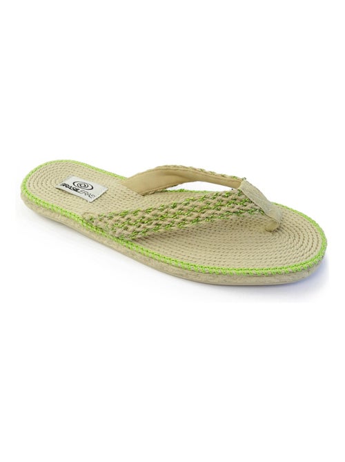 Chanclas de playa de mujer Brasileras con suela de goma - Kiabi