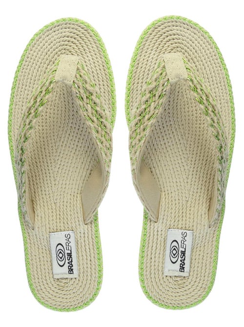 Chanclas de playa de mujer Brasileras con suela de goma - Kiabi