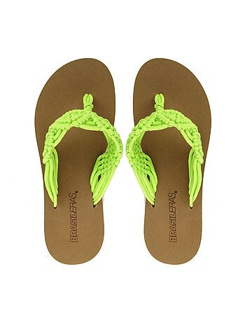 Chanclas de playa de mujer Brasileras con suela de goma