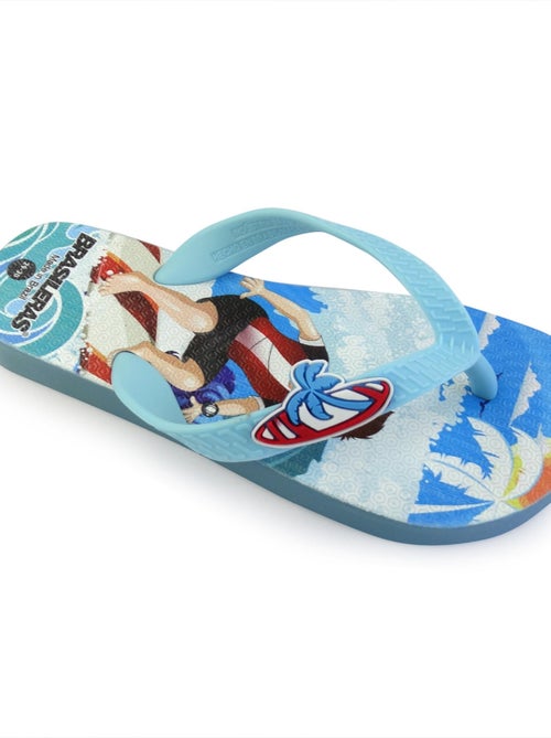 Chanclas de playa de niños Brasileras con suela de goma - Kiabi