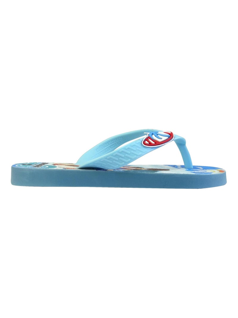Chanclas de playa de niños Brasileras con suela de goma Azul claro - Kiabi