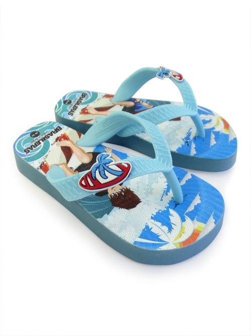 Chanclas de playa de niños Brasileras con suela de goma - Kiabi