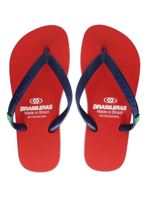 Chanclas de playa de niños Brasileras con suela de goma - Kiabi