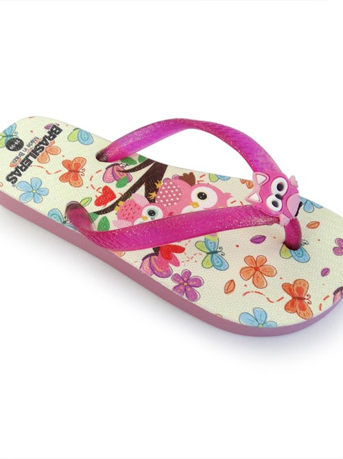 Chanclas de playa de niños Brasileras con suela de goma - Kiabi