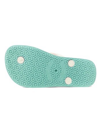 Chanclas de playa de niños Brasileras con suela de goma
