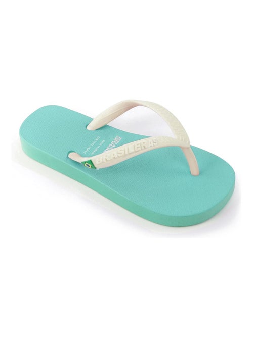 Chanclas de playa de niños Brasileras con suela de goma - Kiabi