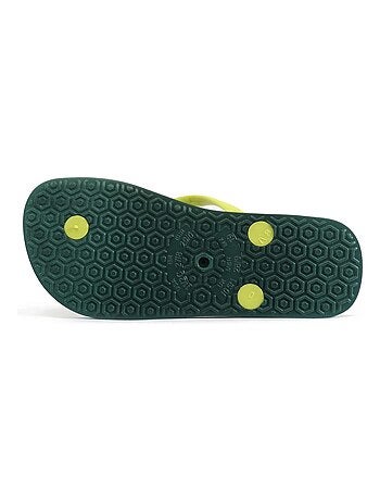 Chanclas de playa de niños Brasileras con suela de goma