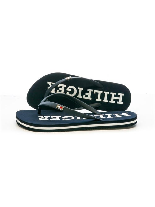Chanclas de Playa Tommy Hilfiger para Mujer con Tira - Kiabi Chanclas de Playa Tommy Hilfiger para Mujer con Tira - Kiabi