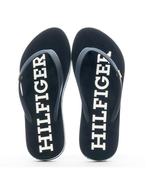 Chanclas de Playa Tommy Hilfiger para Mujer con Tira - Kiabi Chanclas de Playa Tommy Hilfiger para Mujer con Tira - Kiabi