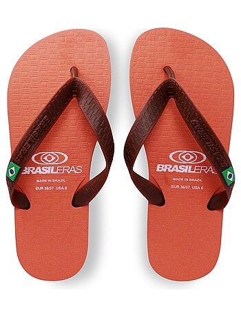 Chanclas de playa unisex Brasileras con suela de goma antideslizante