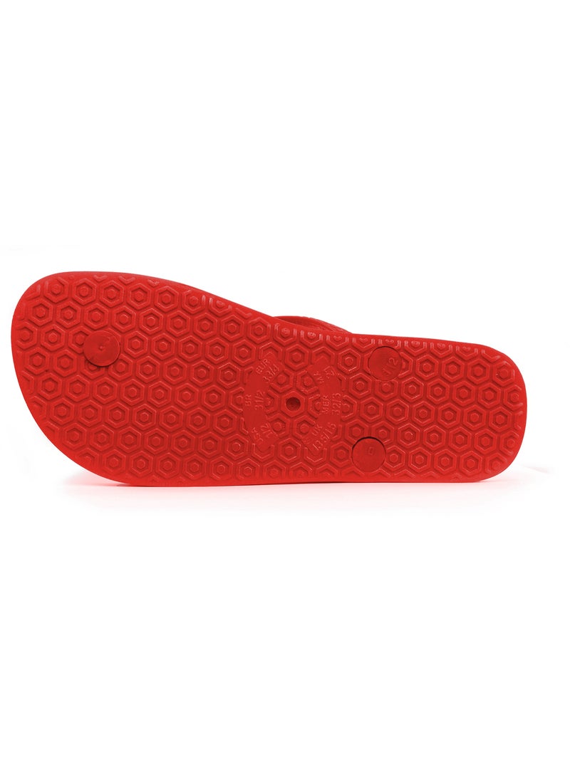 Chanclas de playa unisex Brasileras con suela de goma antideslizante Rojo - Kiabi