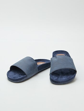 Chanclas en dos materiales