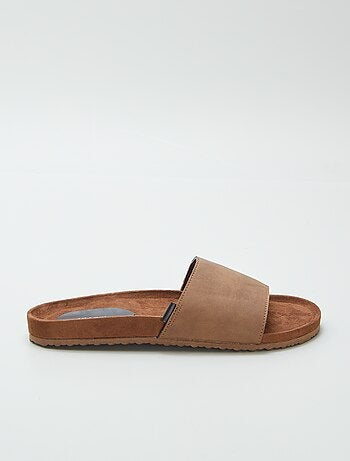 Chanclas en dos materiales