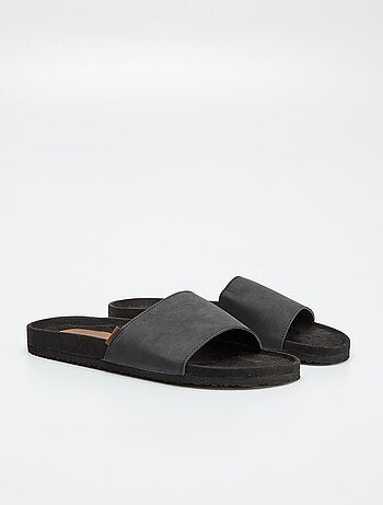 Chanclas en dos materiales