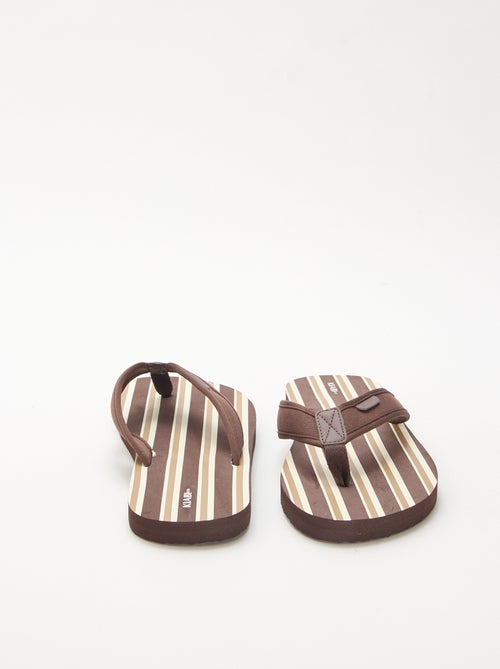Chanclas estampadas - Kiabi