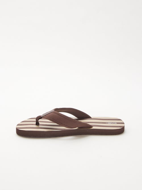 Chanclas estampadas - Kiabi