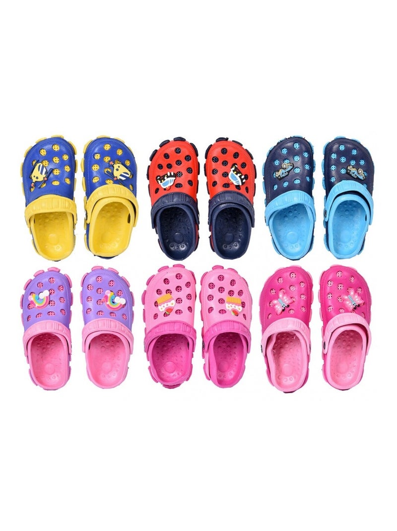 Chanclas Fantasía Niño EVA Confort Rosa fucsia - Kiabi