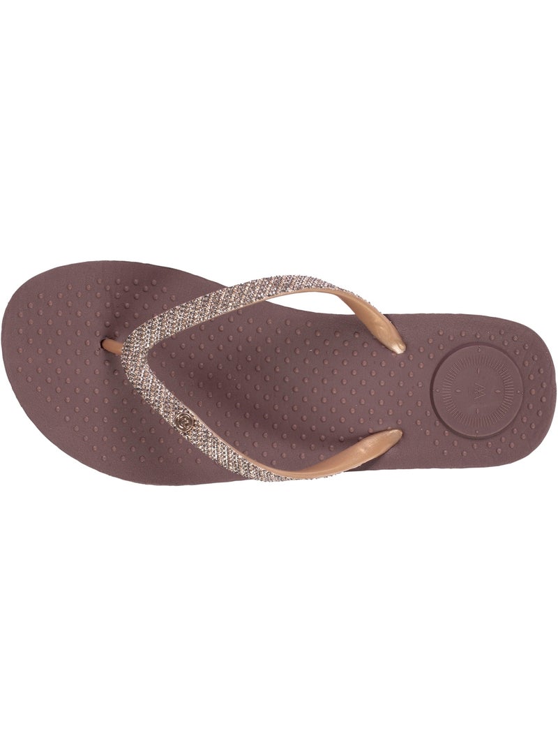 Chanclas flexible, ligera, resistente al pandeo y duradera. Marrón - Kiabi